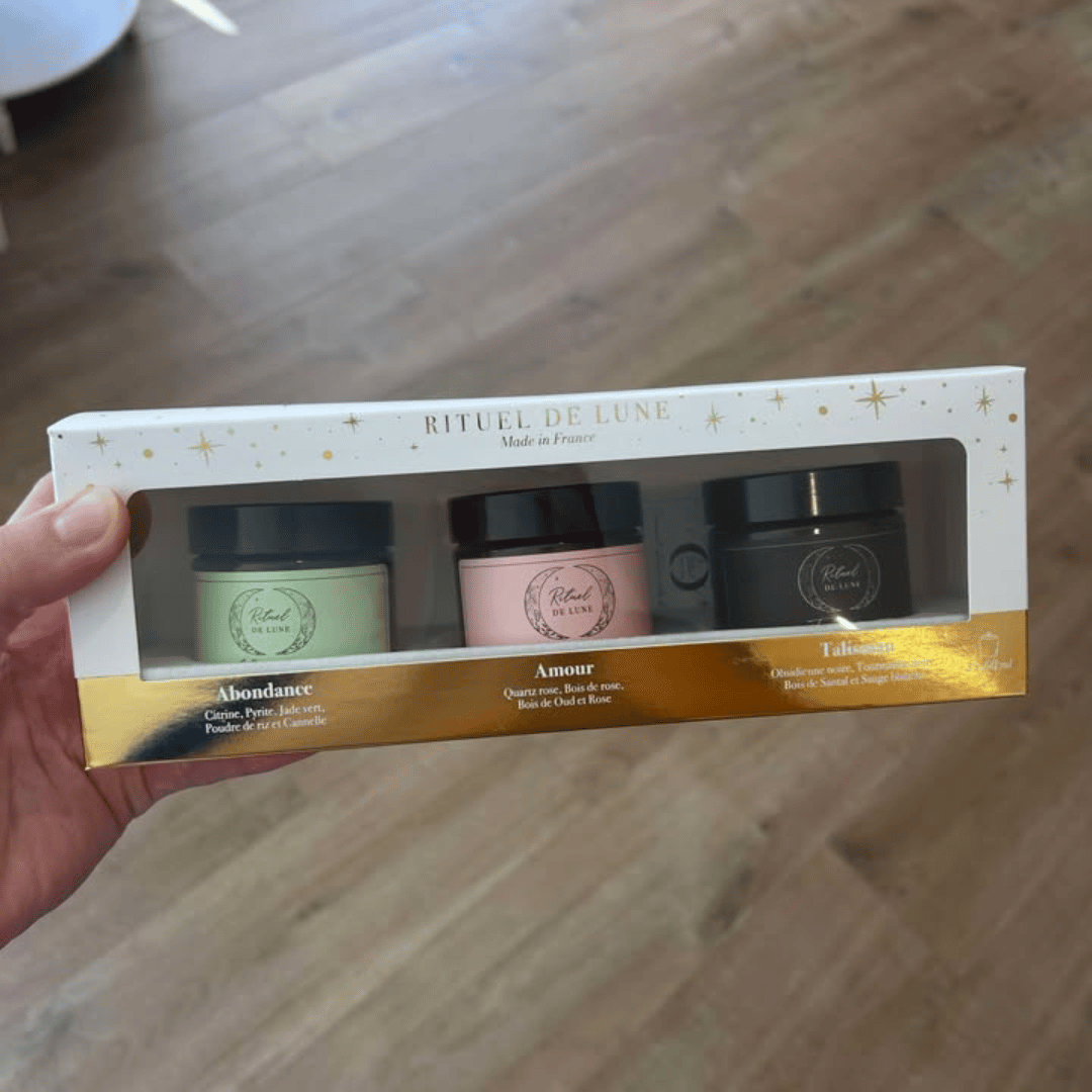 Coffret 3 bougies best image